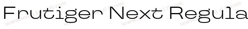 Frutiger Next Regular字体转换